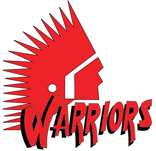 Moose Jaw Warriors 1996 97-2000 01 Primary Logo vinyl decal